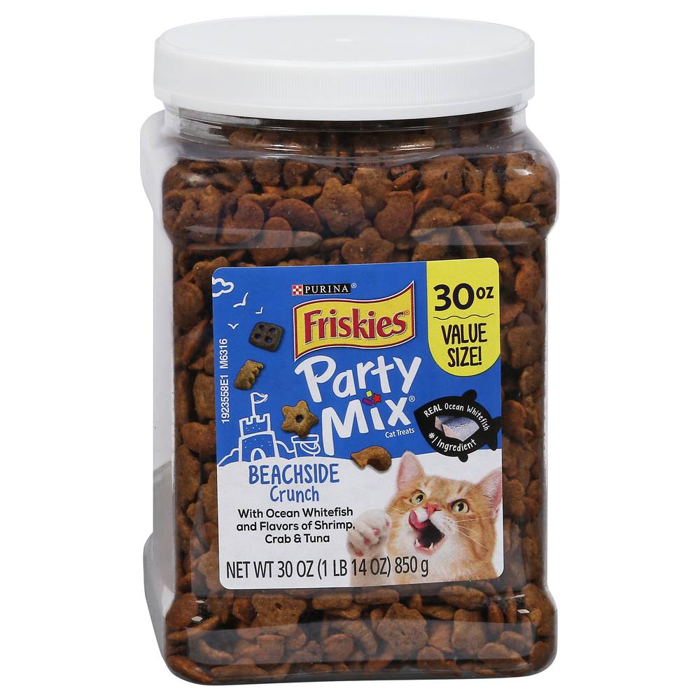 Friskies Party Mix Beachside Crunch Cat Treats