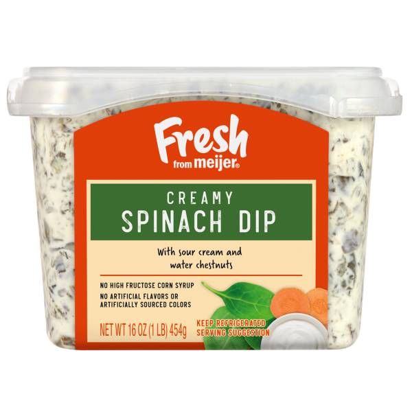 Fresh From Meijer Creamy Spinach Dip (1 lbs)