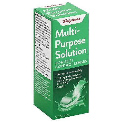 Walgreens Multi-Purpose Solution - 12.0 oz