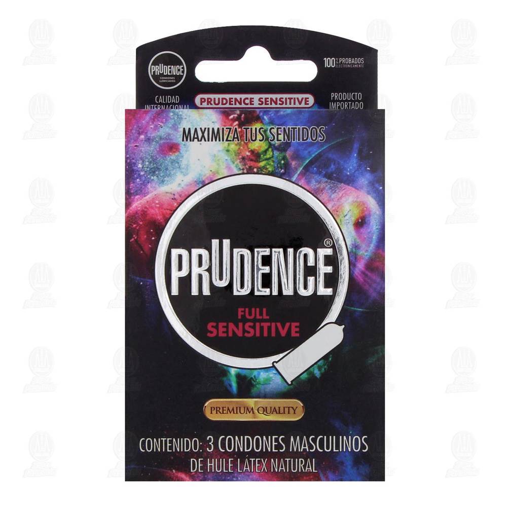 Prudence · Condones full sensitive (3 un) (3 un)