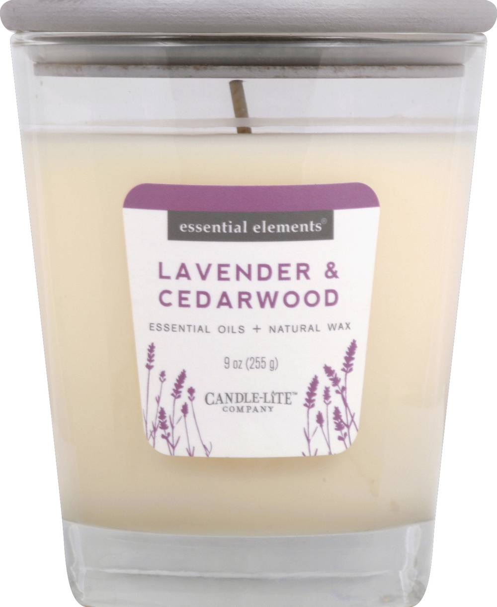 Essential Elements Lavender & Cedarwood Candle (9 oz)