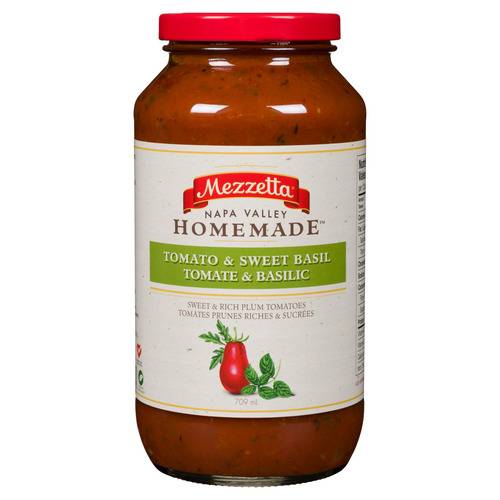 Mezzetta Tomato Basil Sauce (708 g)