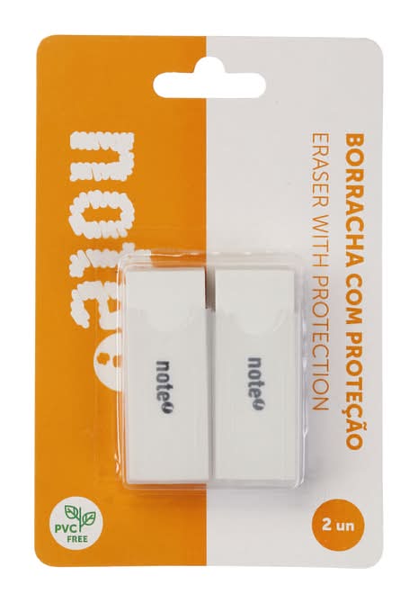 Borracha Branca com Protecção 2 unidades Note!