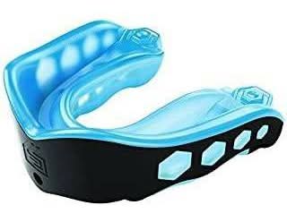 Shock Doctor Gel Max Mouth Guard, Youth, Blue-Black