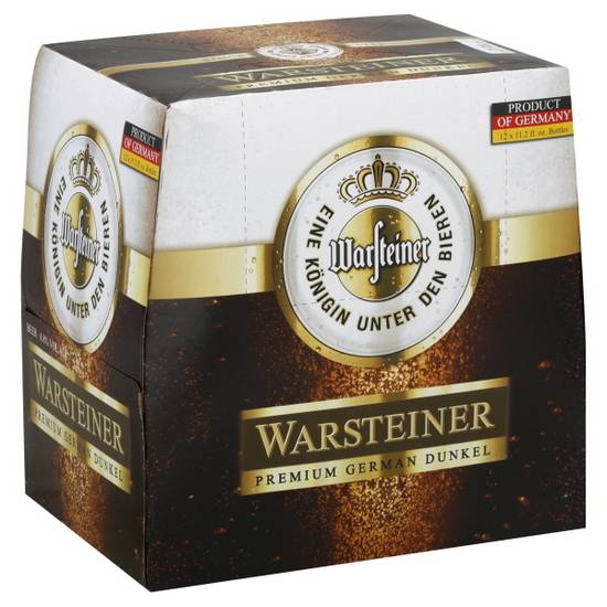 Warsteiner Premium Roasted Barley Malt Dunkel Beer (12 pack, 12 fl oz)