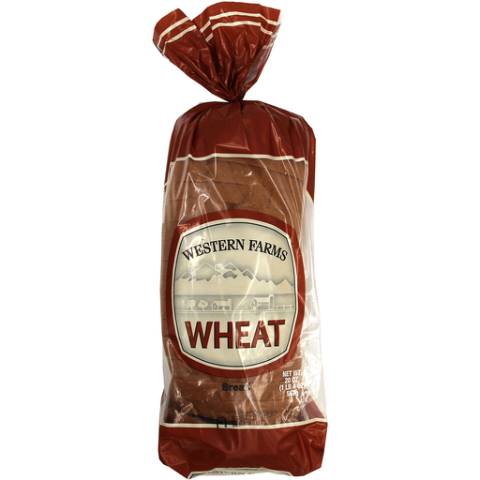 Western Farms Wheat Bread 22.5oz