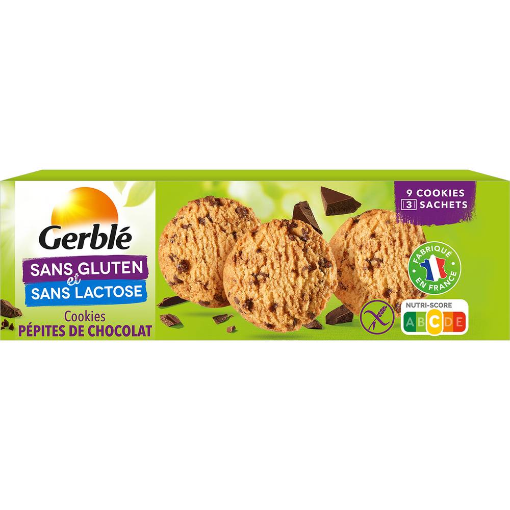 Gerblé - Glut cookies pepites choc (150g)