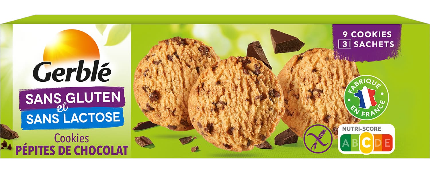 Gerblé - Glut cookies pepites choc (150g)