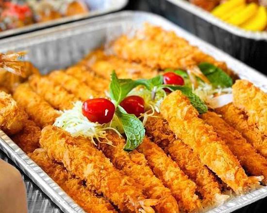 Crispy Deep Fried Pankobread Crumb Prawn- Regular Tray 和風炸脆蝦4-5人盤
