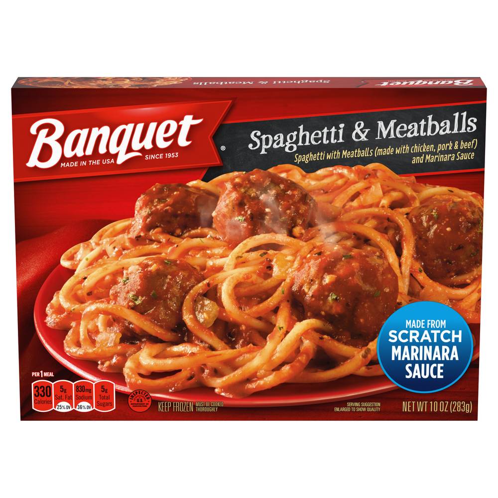 Banquet Spaghetti and Meatballs