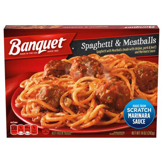 Banquet Spaghetti and Meatballs