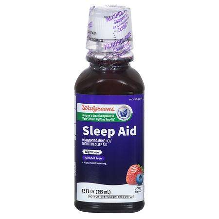 Walgreens Sleep Aid Liquid (berry)