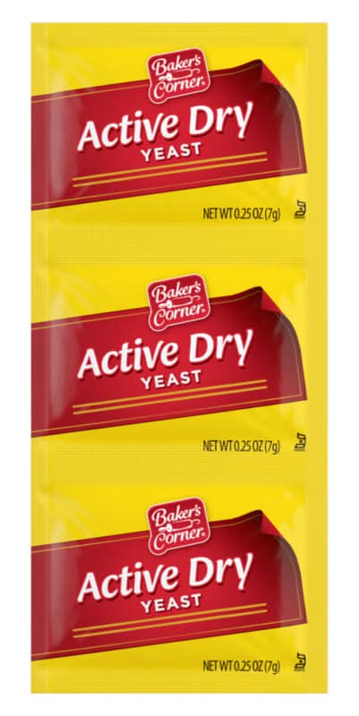 Baker's Corner Active Dry Yeast (3 x 0.25 oz)