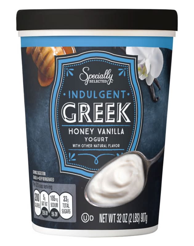 Specially Selected Indulgent Greek Yogurt, Honey Vanilla (32 oz)
