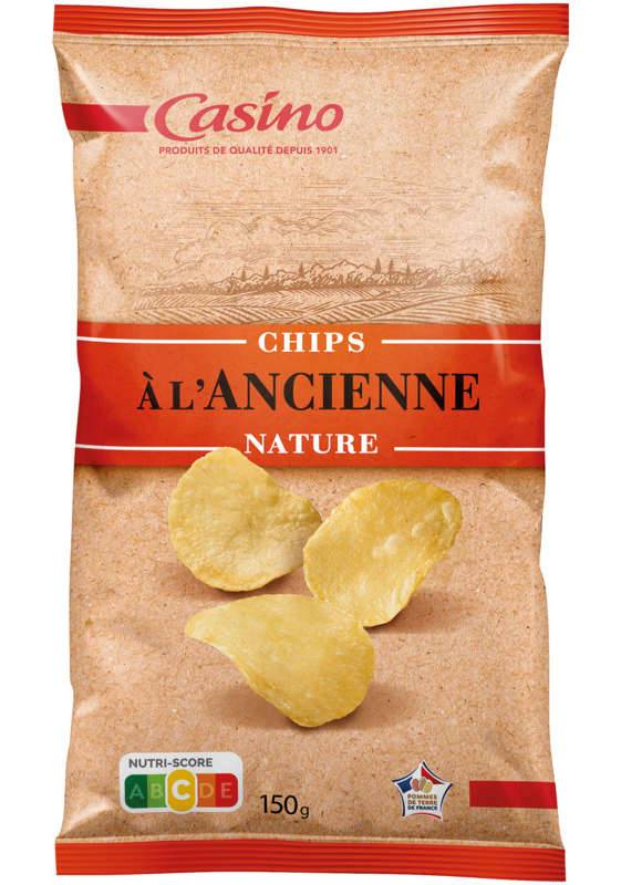 Casino Chips - A l'ancienne - Nature - 150g