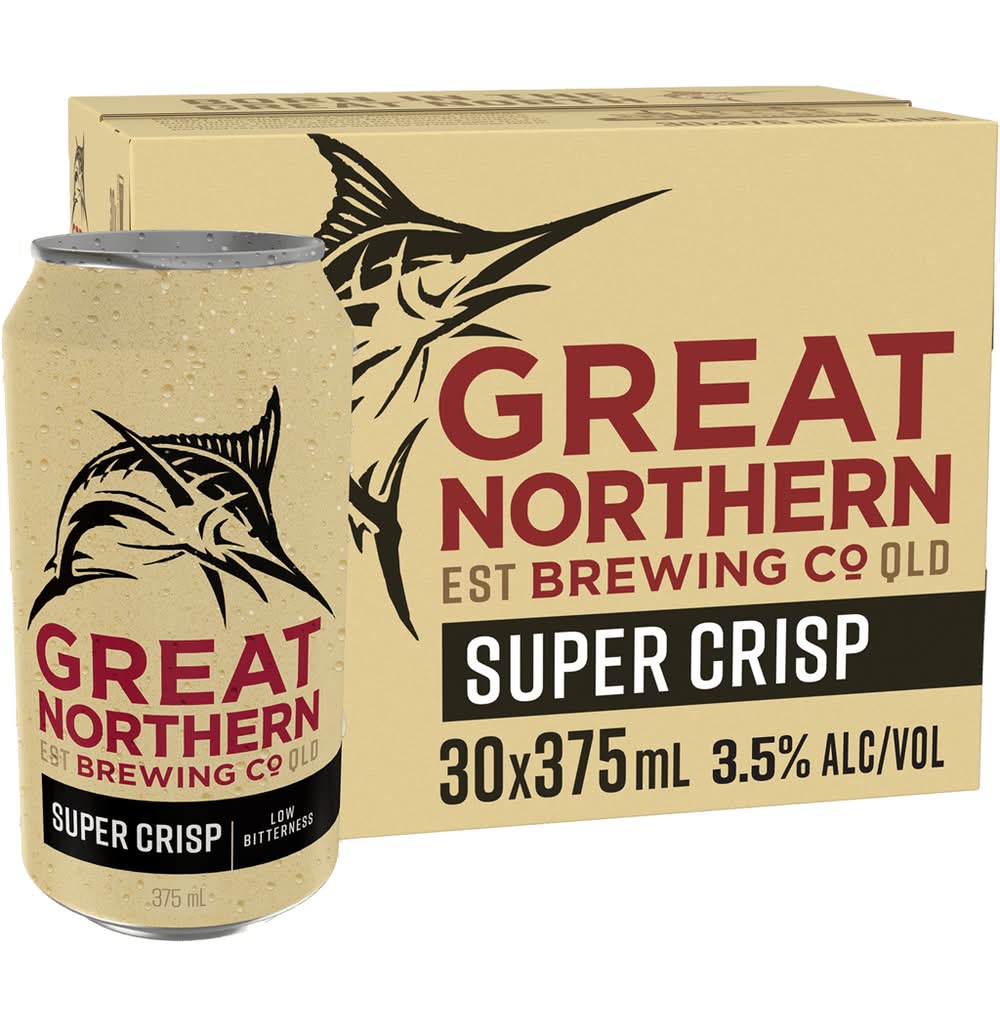 Great Northern Super Crisp Can 30X375ml