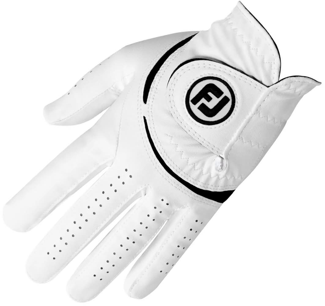 FootJoy 2024 WeatherSof Golf Glove (White, ML)