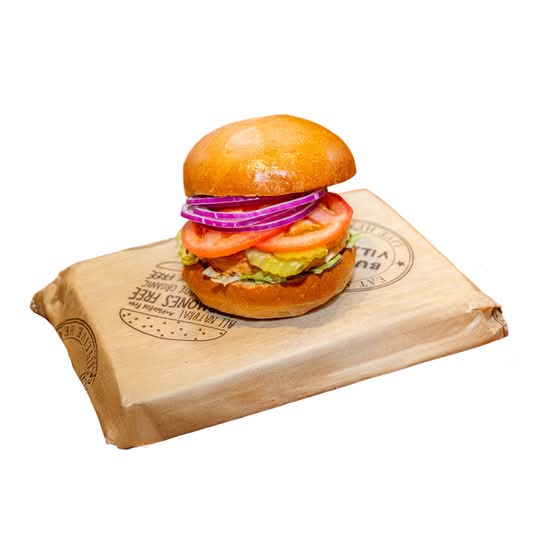 Village Salmon Burger
