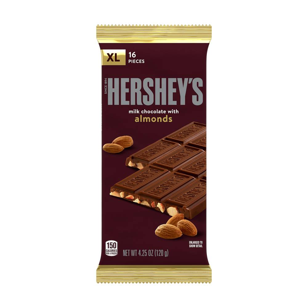 Hershey's Milk Chocolate With Almonds (xl)