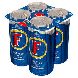 Fosters 4Pk 440Ml Can - 3.7%