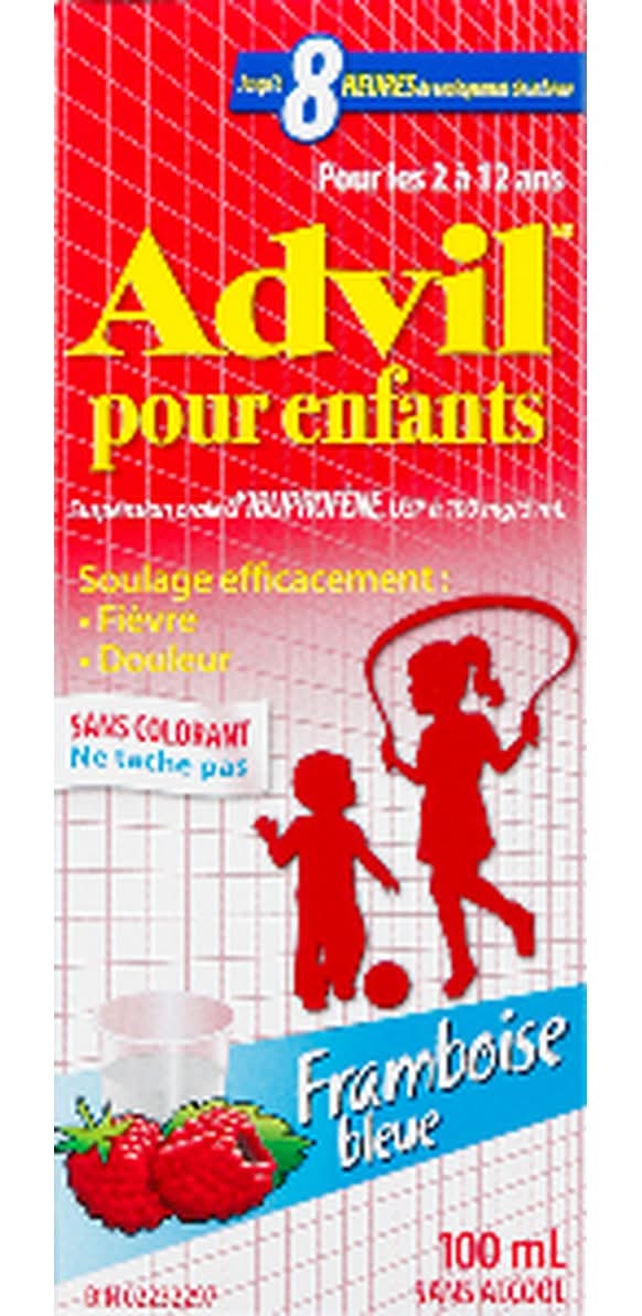 Advil Children's Raspberry Suspension (100 g)