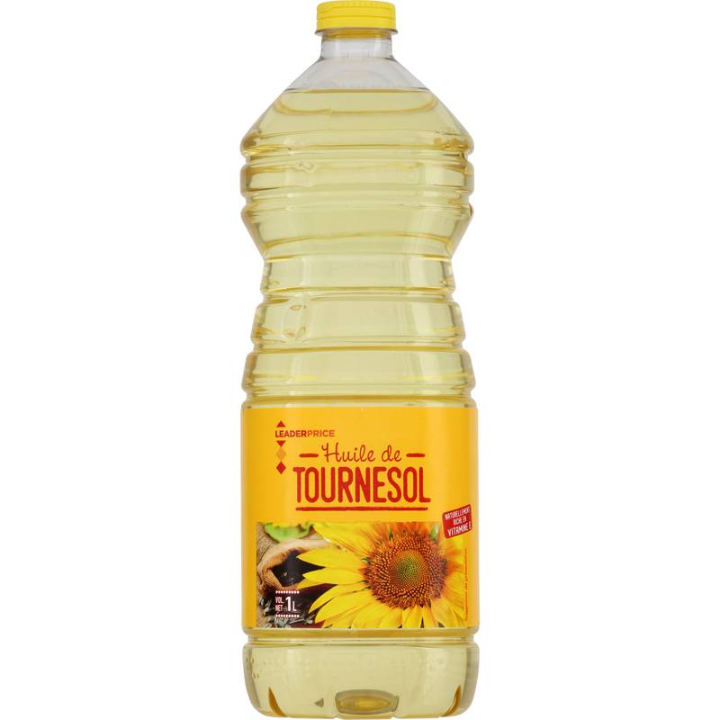 Leader Price - Huile de tournesol (1L)