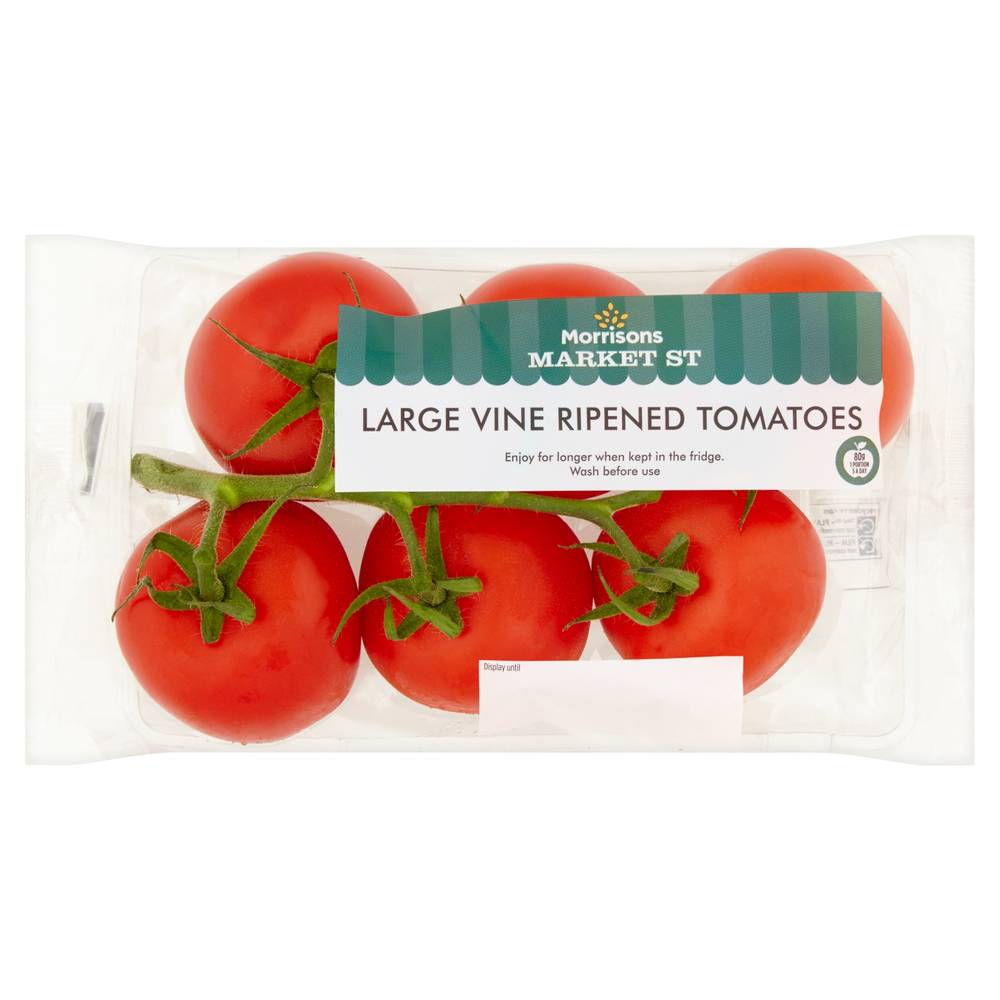 Morrisons Large, Vine Ripened Tomatoes (6 pack)