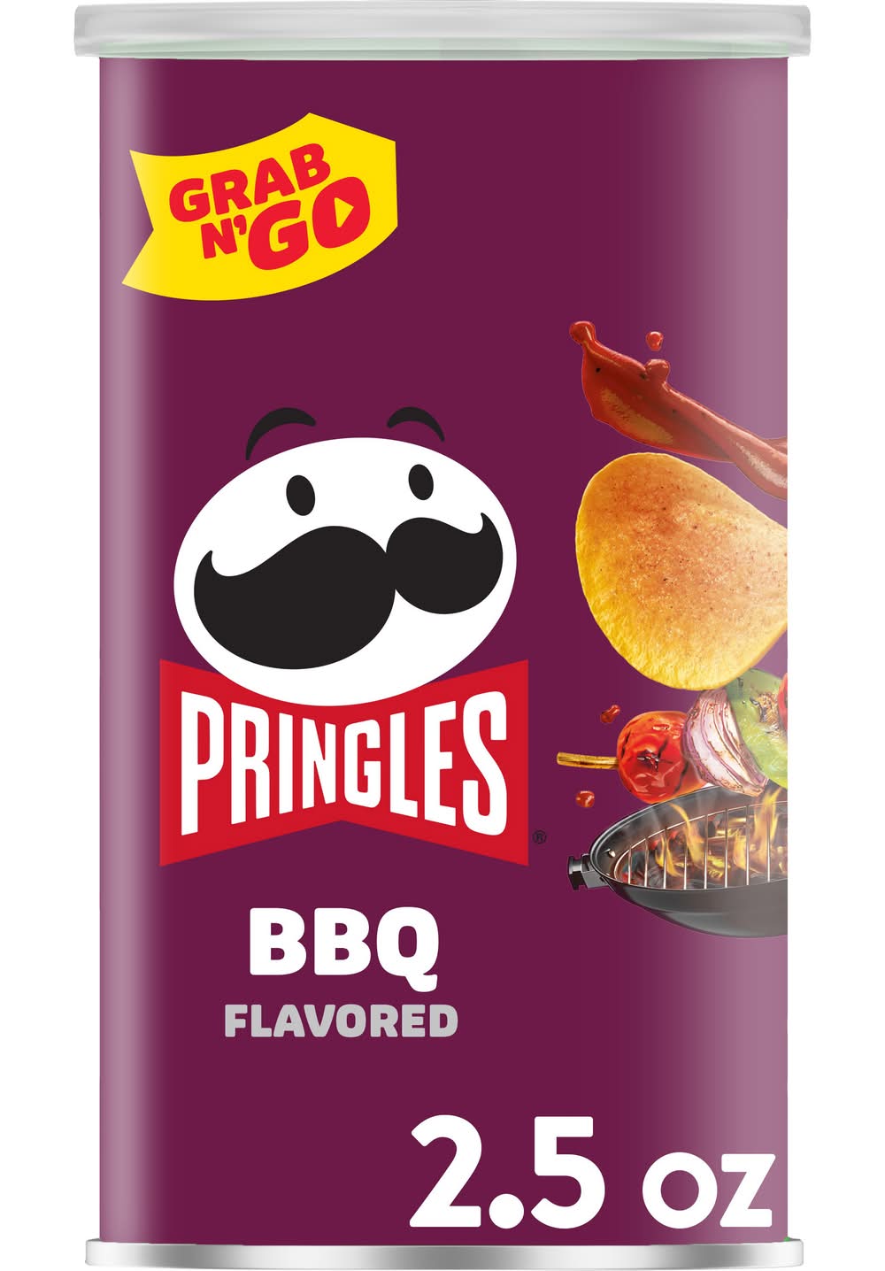 Pringles Potato Crisps, Bbq (2.5 oz)