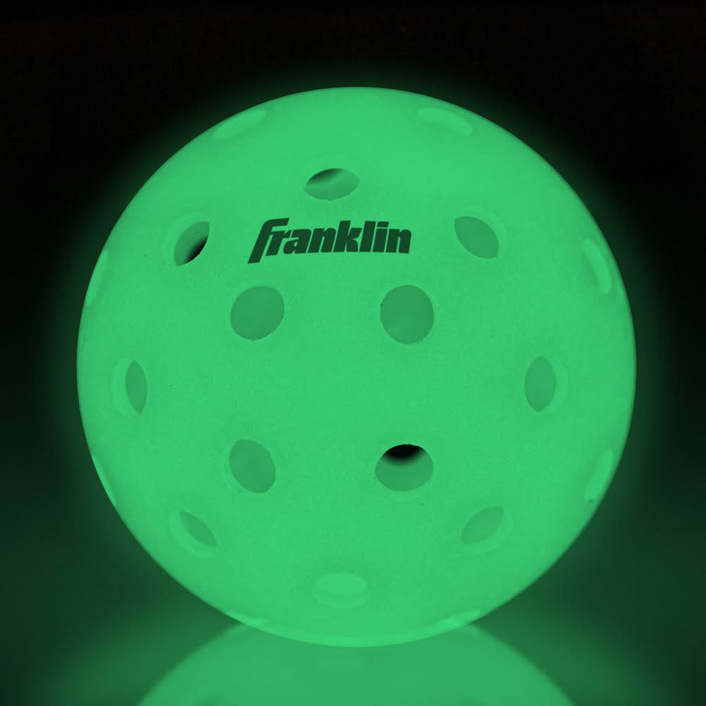 Franklin Sports Glow in the Dark Pickleballs (3 ct)