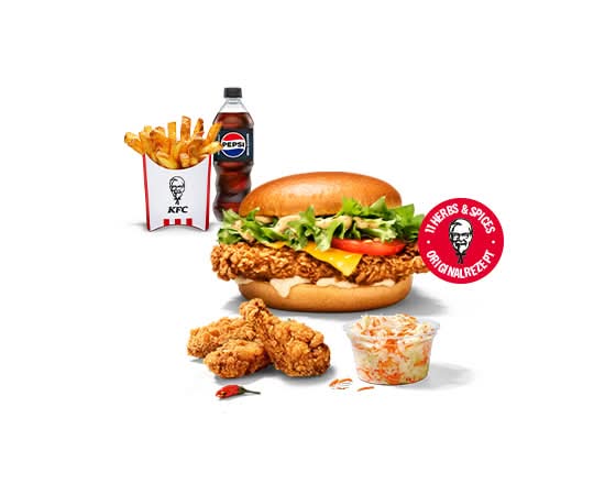 Colonel Original Burger Box