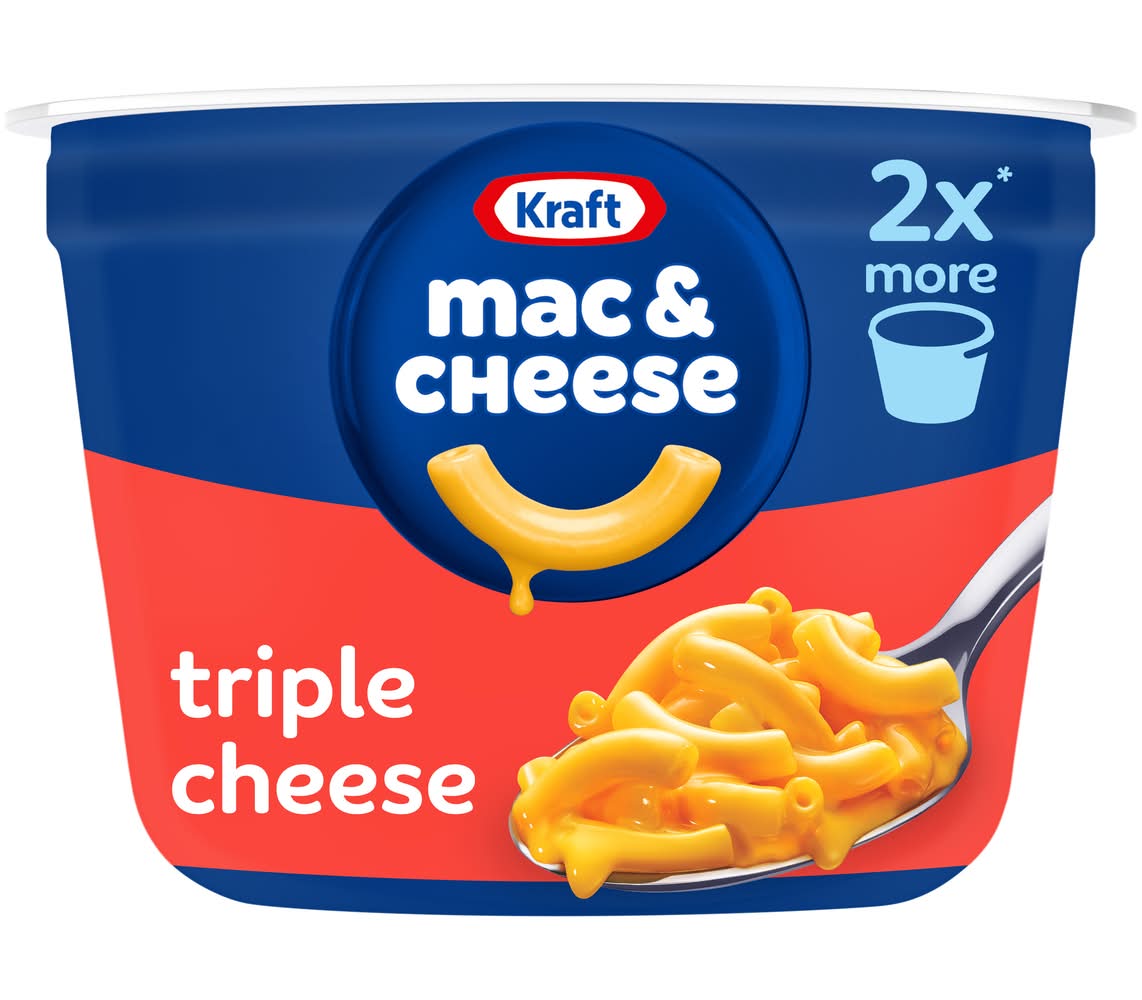 Kraft Triple Cheese Macaroni & Cheese Dinner (4.1 oz)