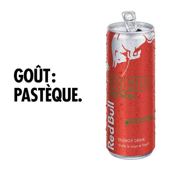 Boisson énergisante goût pastèque Red Bull 25cl