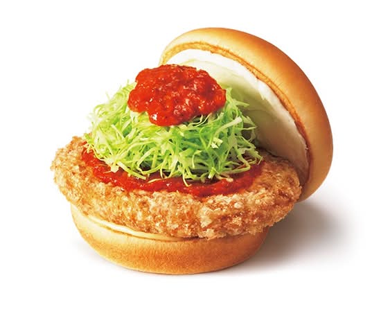 ガーリックトマトのとり竜田バーガー 〜国産クリームチーズ〜