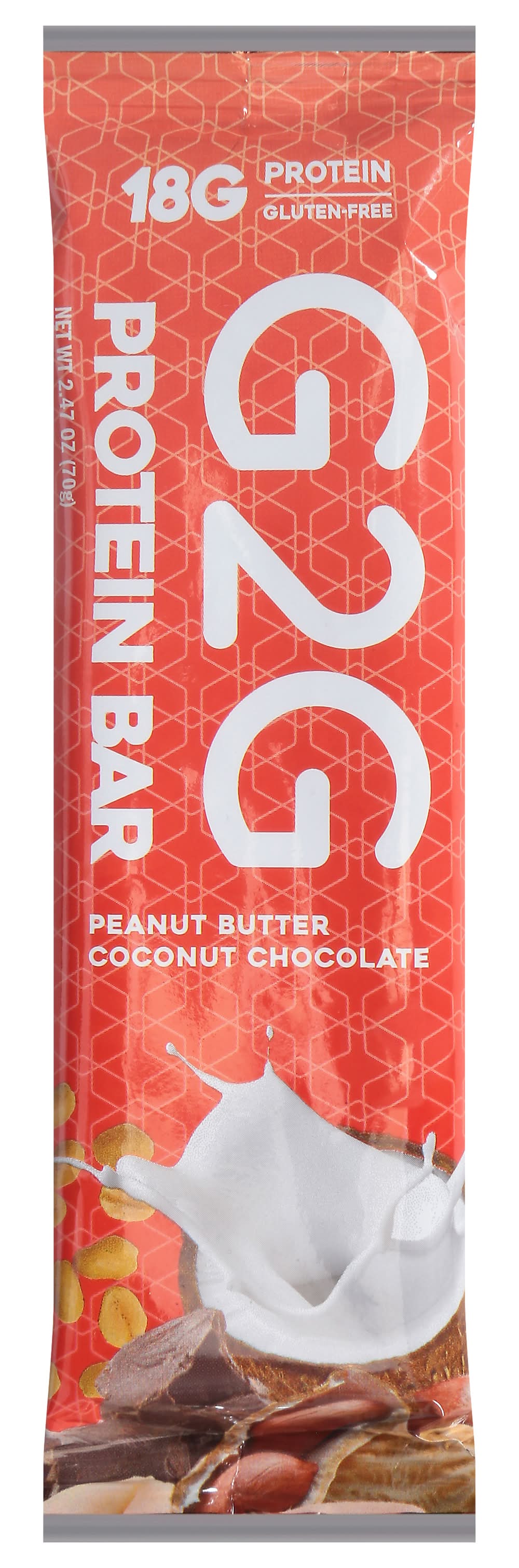 G2G Bar Peanut Butter Coconut Chocolate Protein (2.47 oz)