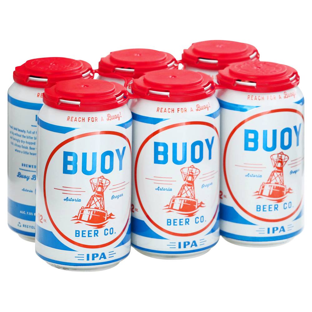 Buoy Beer Co. Ipa Beer (6 ct, 12 fl oz)