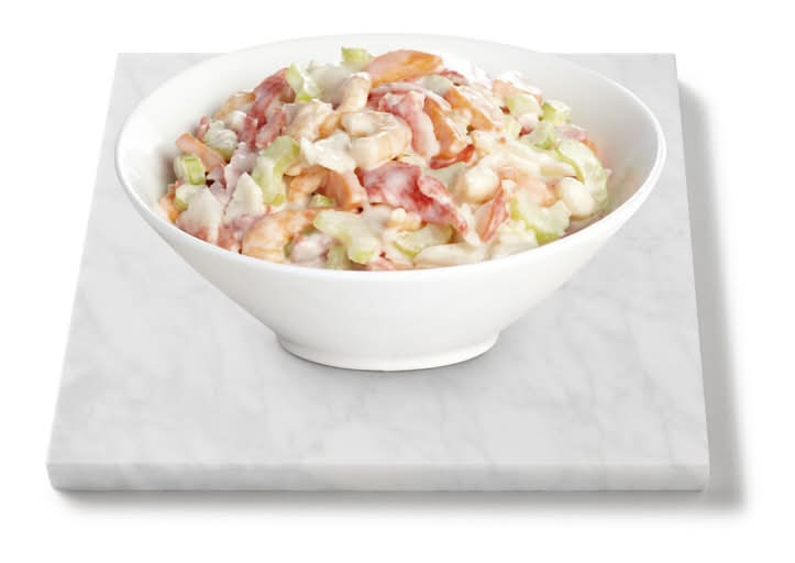 Coles Deli Seafood Salad.