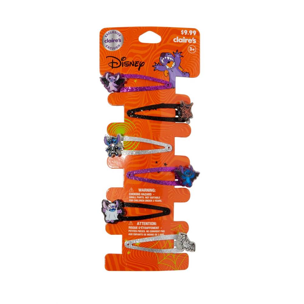 Claire'S Halloween Stitch Hair Barrettes