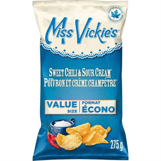Miss Vickie's Sweet Chili & Sour Cream Potato Chips (275 g) Delivery
