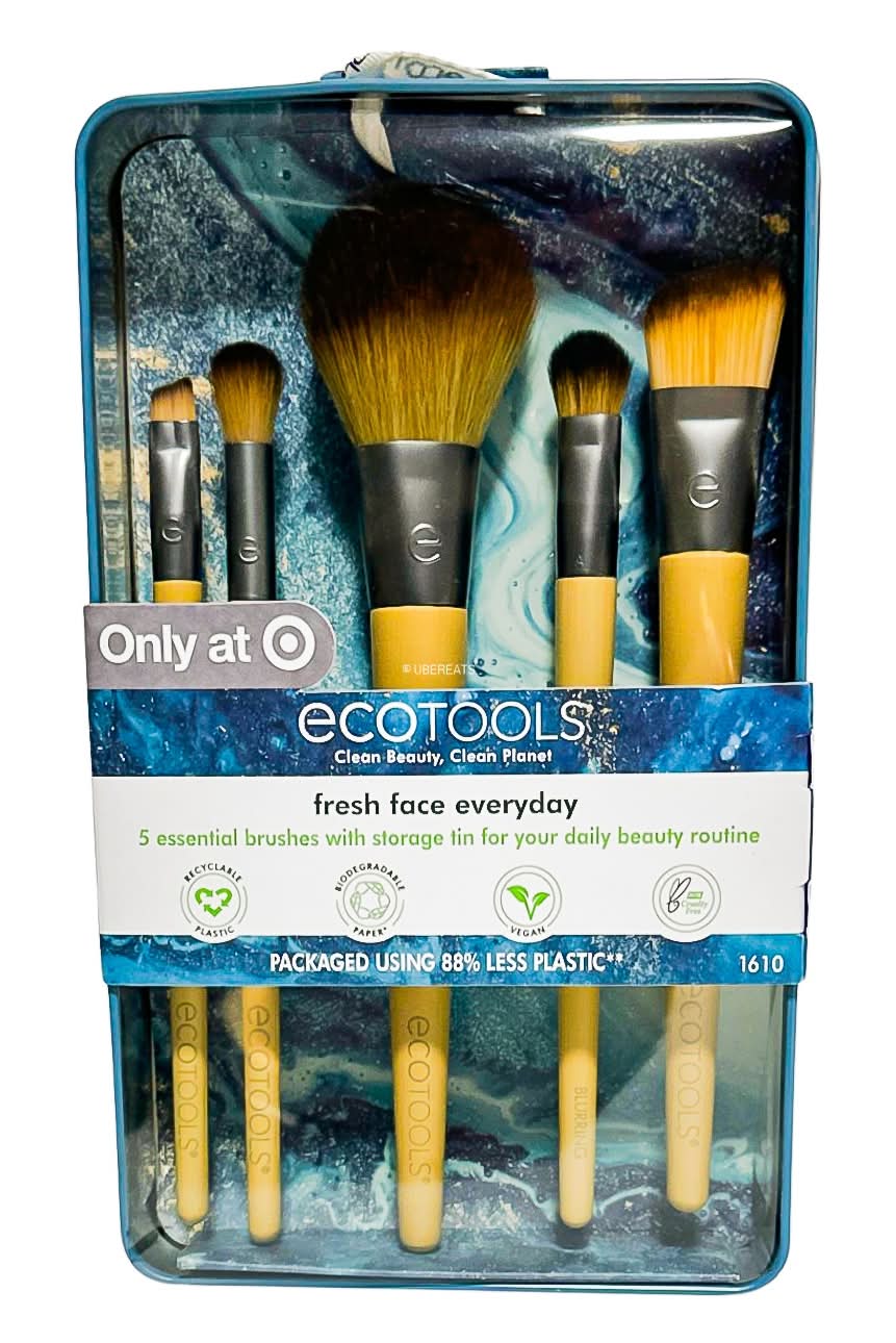 EcoTools Fresh Face Everyday Makeup Brush Set (5 ct)