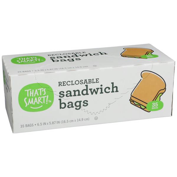 That's Smart! Recloseable Sandwich Bags