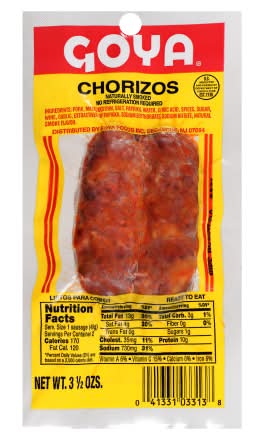 Goya Smoked Chorizos (3.5 oz)