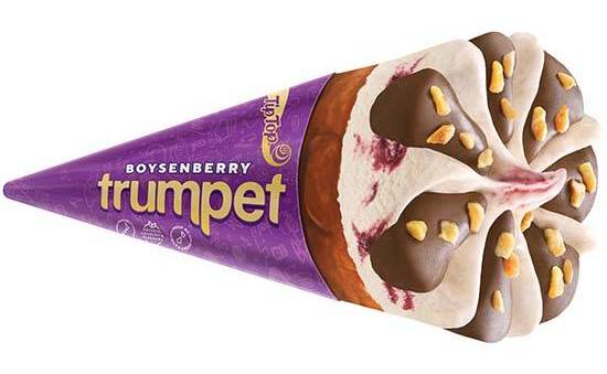 Tip Top trumpet boysenberry trumpet