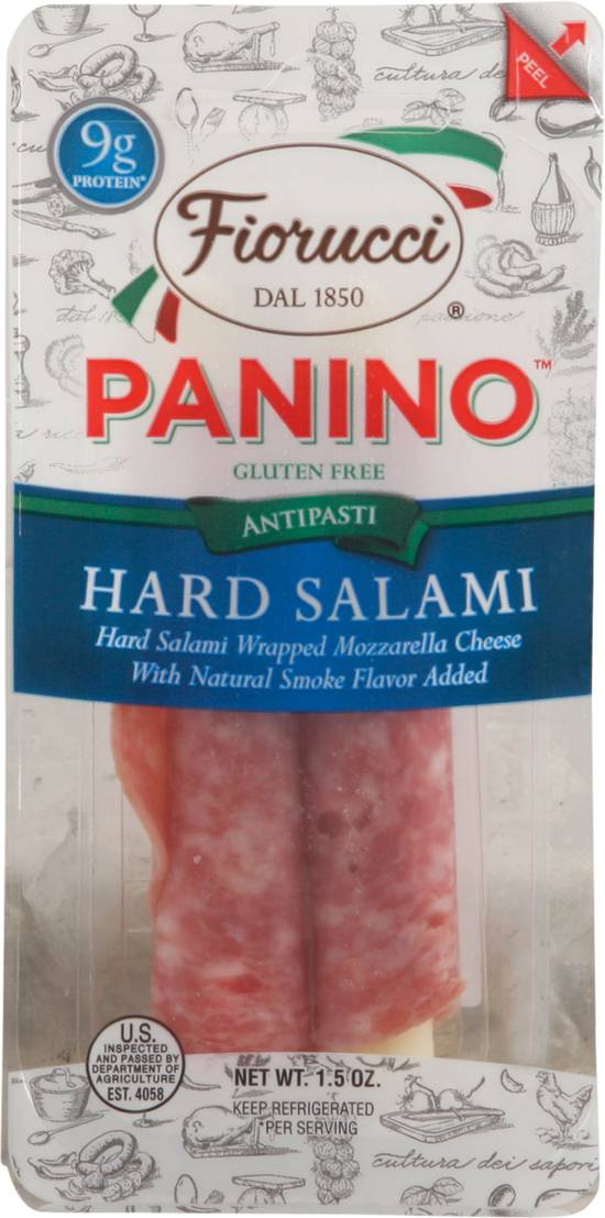 Fiorucci Panino Hard Salami