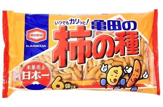 33_亀田製菓　亀田の柿の種（6袋詰）