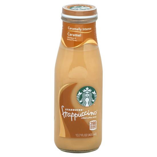 Order Starbucks Frappuccino Chilled Coffee Drink Caramel Flavored Bottle (13.7 oz) food online from Rite Aid store, Shawnee on bringmethat.com