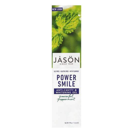 Jason Power Smile Peppermint Anti-Cavity & Whitening Gel
