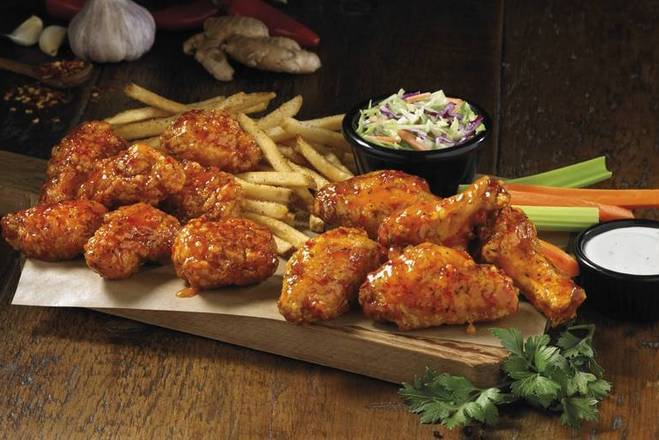 Traditional and Boneless Wings Combo