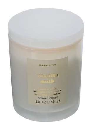 Bliss Collection Scented Candle 10oz Vanilla Milk
