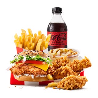 Wicked Zinger Box Buddy (With Colonel Burger)