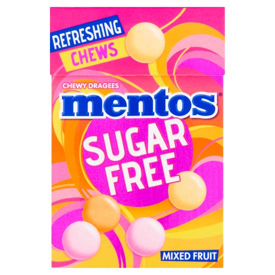 Mentos Chewy Dragees Sugar Free Mixed Fruit (45g)